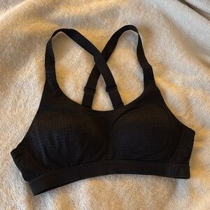 Victoria’s Secret Black Sports Bra light padding 32A